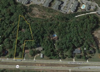 Flowery Branch, GA Commercial Land - 3562 Winder Hwy