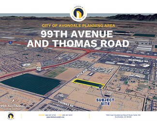 Avondale, AZ Commercial Land - 99th Ave & Thomas Rd