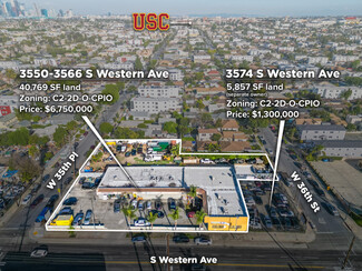 Los Angeles, CA Commercial Land - 3550 S Western Ave