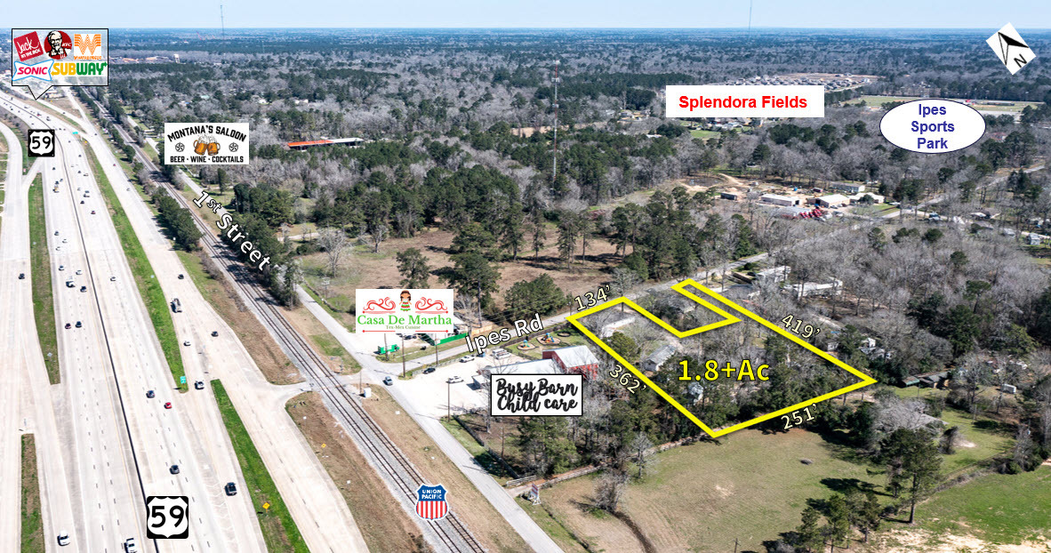 25452 Ipes Rd, Splendora, TX for Sale