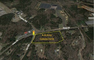 Sharpsburg, GA Commercial Land - Poplar Rd @ E Hwy 16