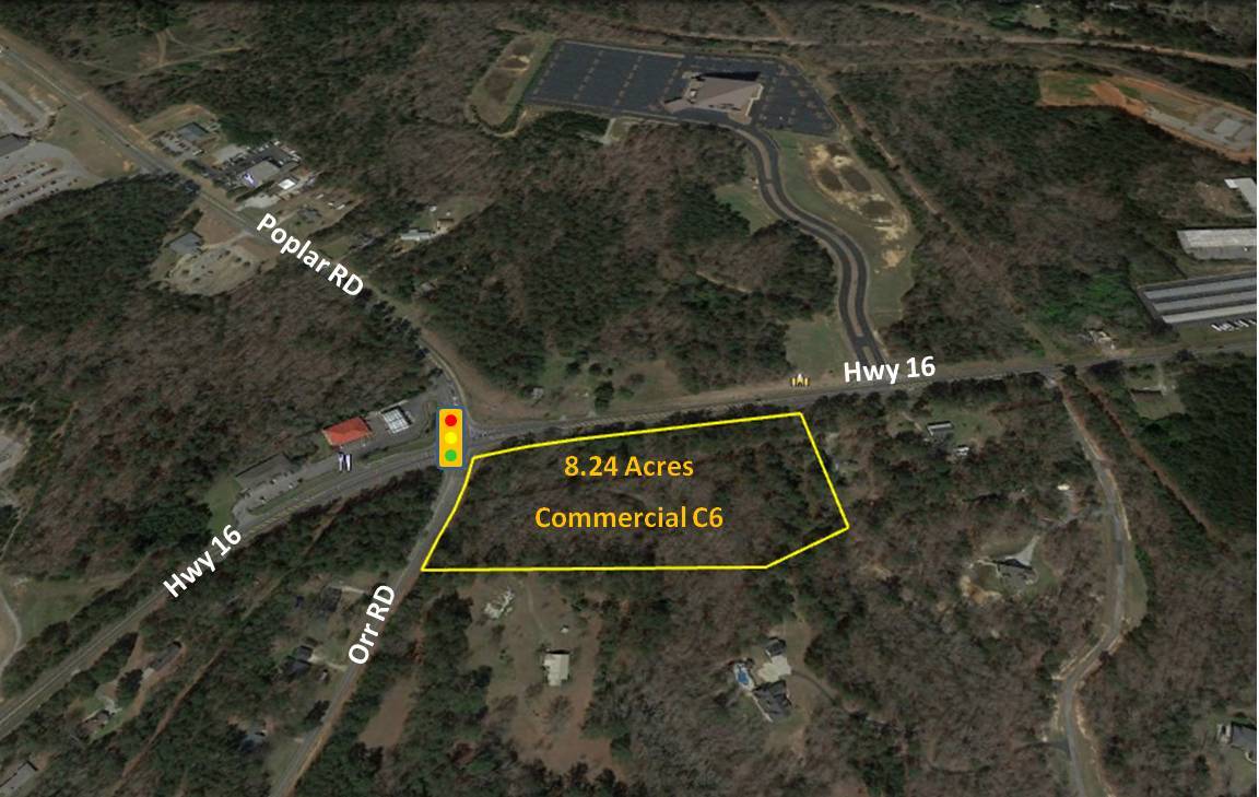Poplar Rd @ E Hwy 16, Sharpsburg, GA for Sale