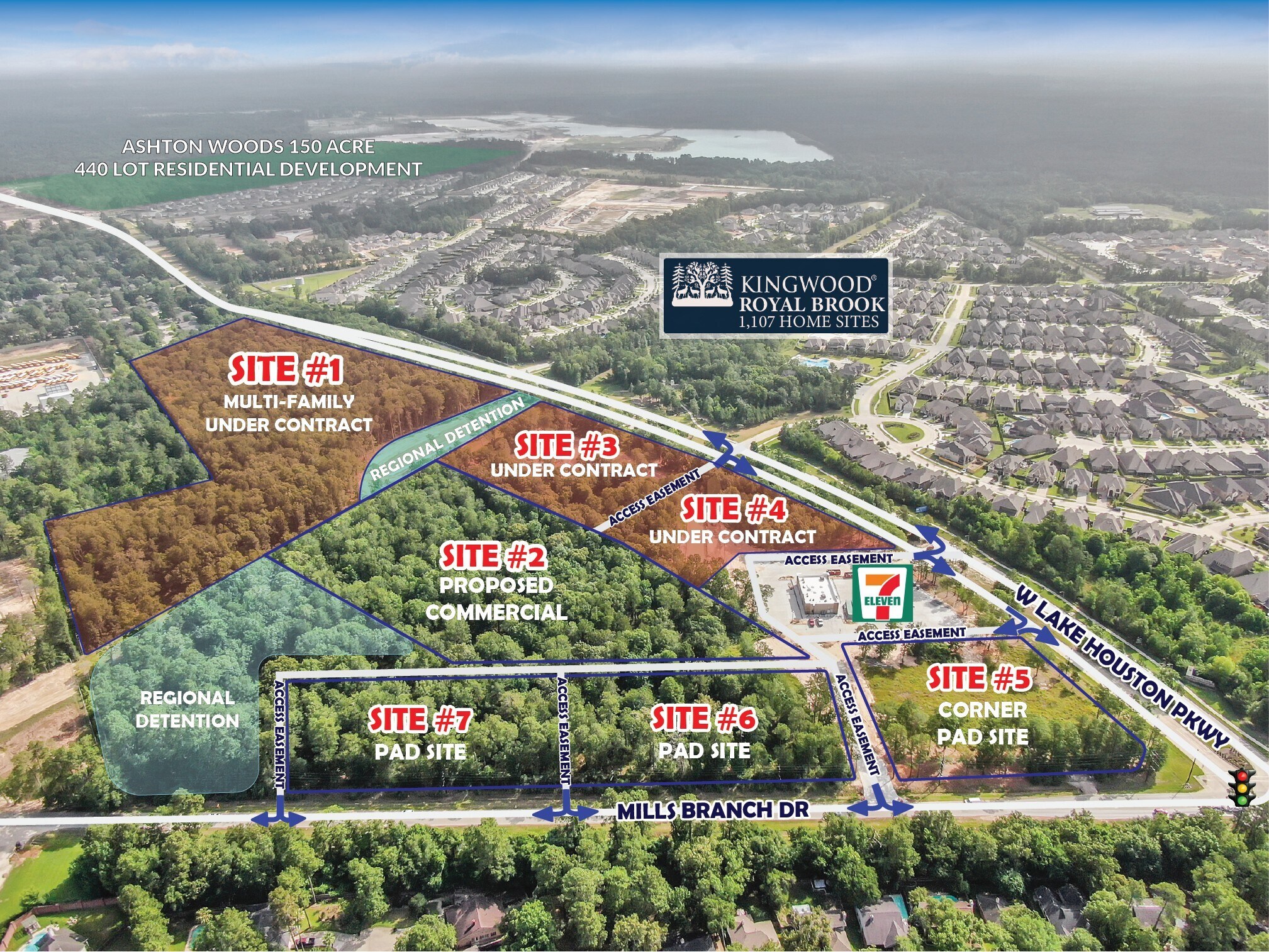 0 W Lake Houston Pkwy, Kingwood, TX for Sale