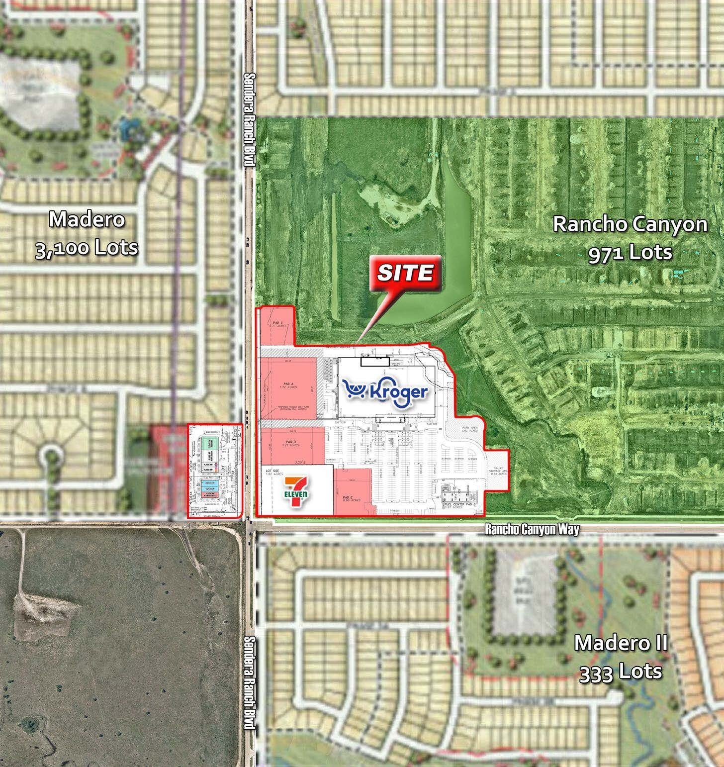 NEC Sendera Ranch Blvd & Rancho Canyon Way, Haslet, TX for Rent