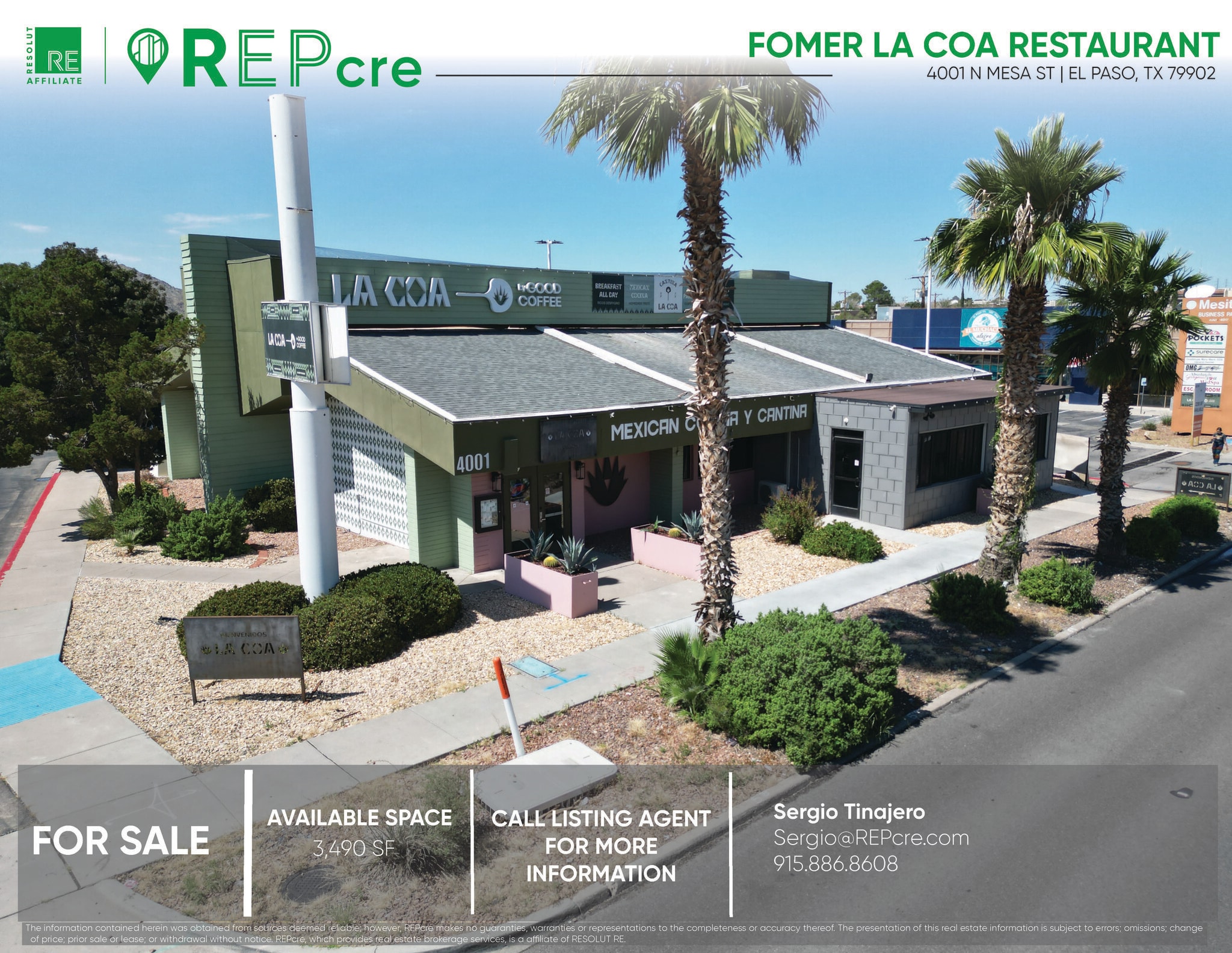 4001 N Mesa St, El Paso, TX for Sale