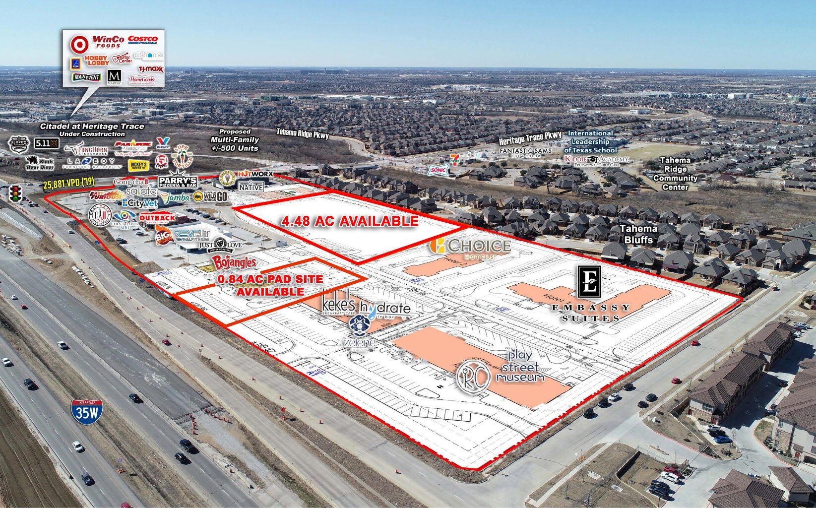 NWC Heritage Trace Pky, Fort Worth, TX for Sale