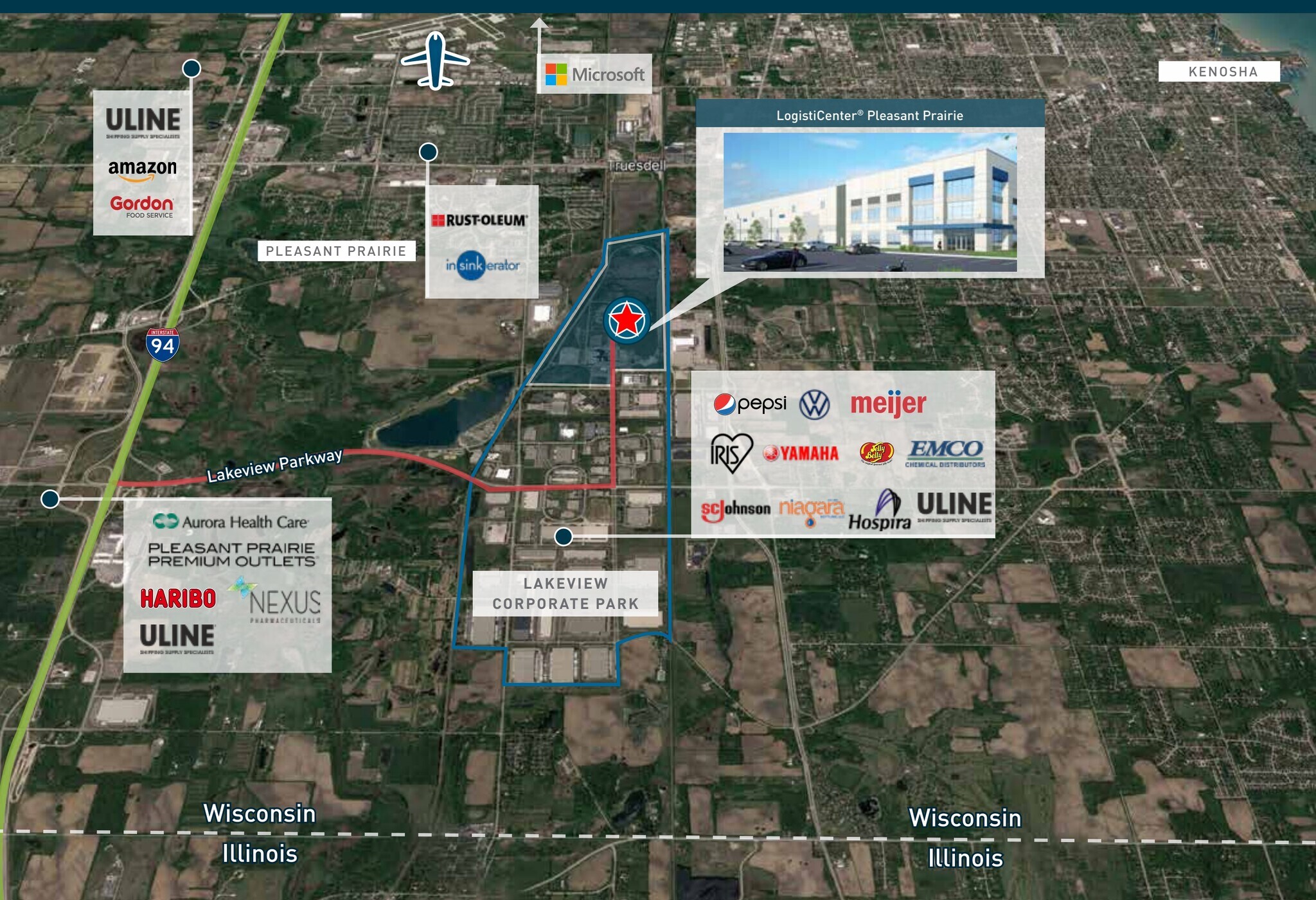 8000 95th St, Pleasant Prairie, WI for Rent