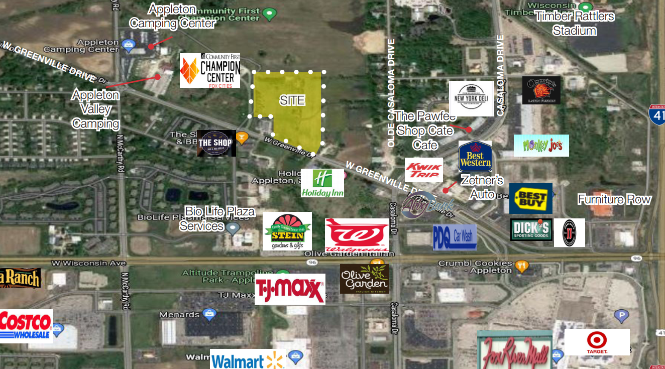 W. Greenville Drive, Grand Chute, WI for Sale