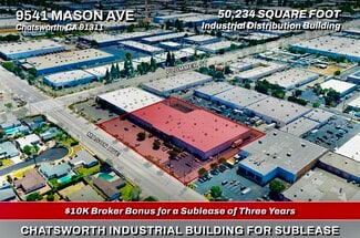 Chatsworth, CA Industrial - 9541 Mason Ave