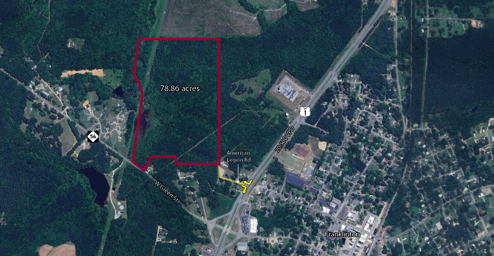 0 NC 56 HWY, Franklinton, NC for Sale