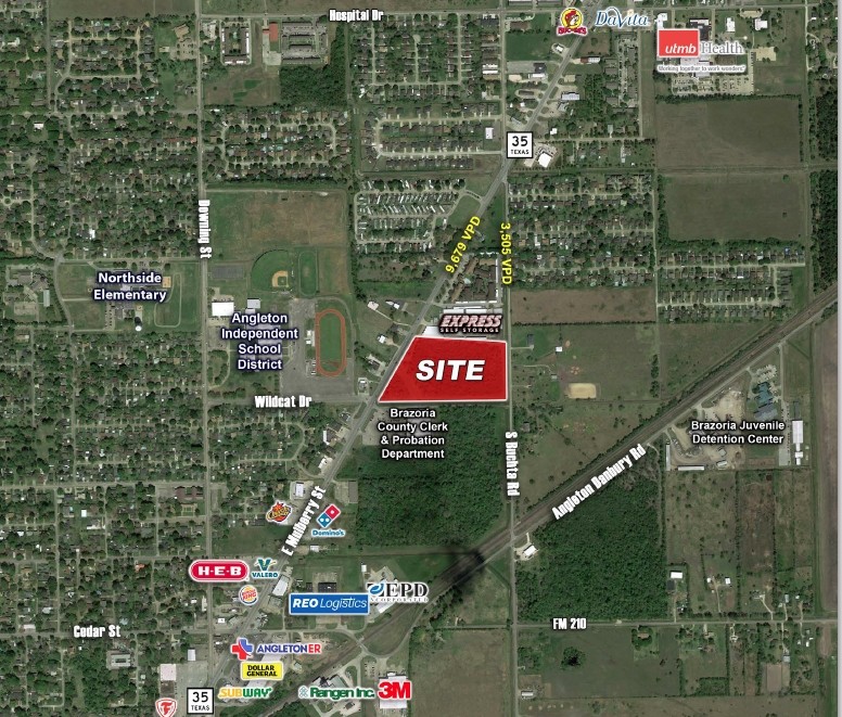 Hwy 35 & Wildcat Dr, Angleton, TX for Sale