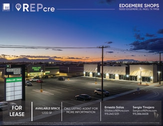 El Paso, TX Retail - 15000 Edgemere