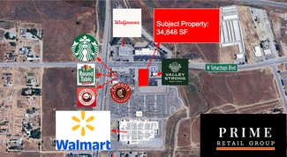 Tehachapi, CA Commercial - Walmart Anchor Pad