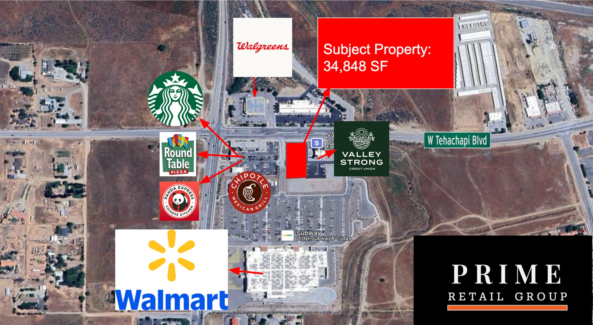 Walmart Anchor Pad, Tehachapi, CA for Sale