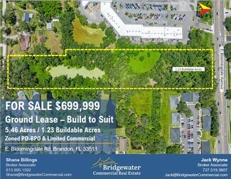 Brandon, FL Commercial Land - E Bloomingdale Ave