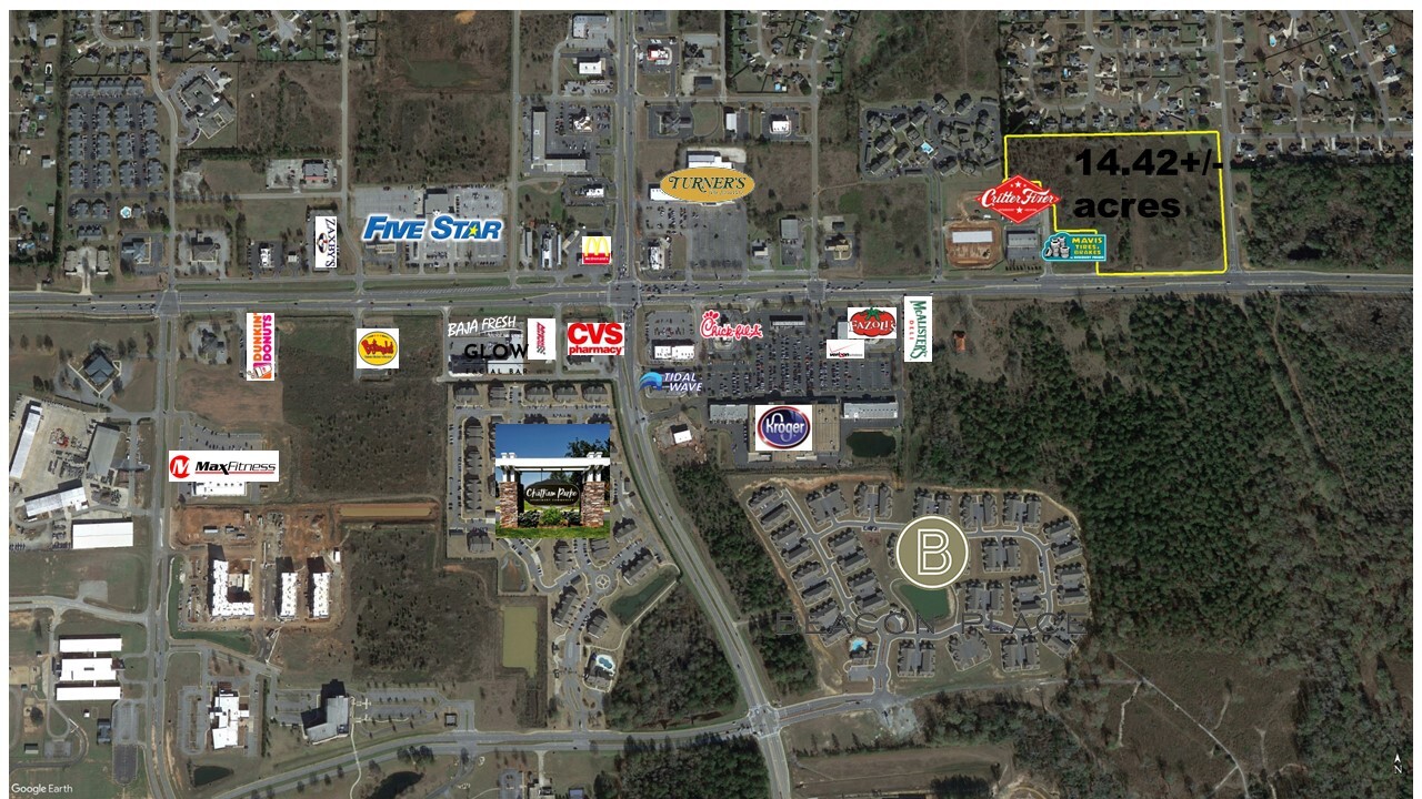 Hwy 96 and Peach Blossom Rd, Bonaire, GA for Sale