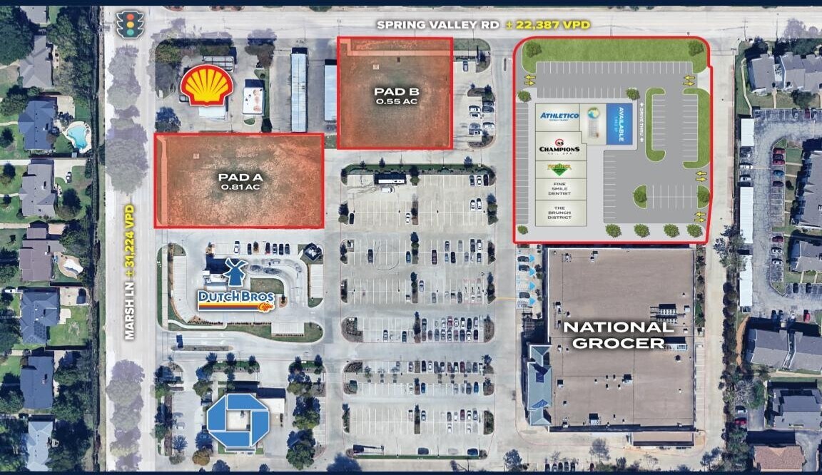 3710 Spring Valley Rd, Addison, TX for Rent