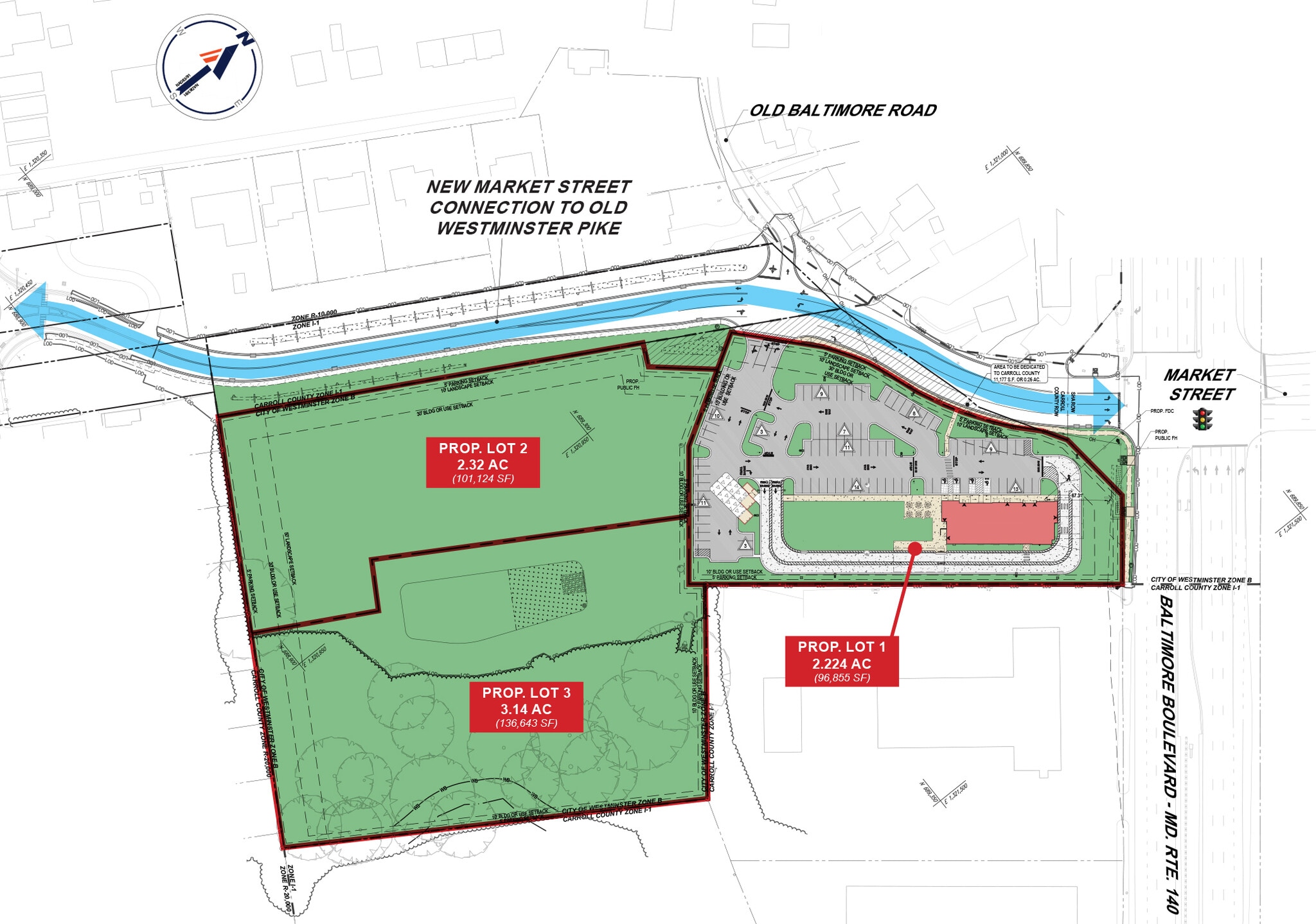 Route 140 & Old Baltimore Rd, Westminster, MD for Rent