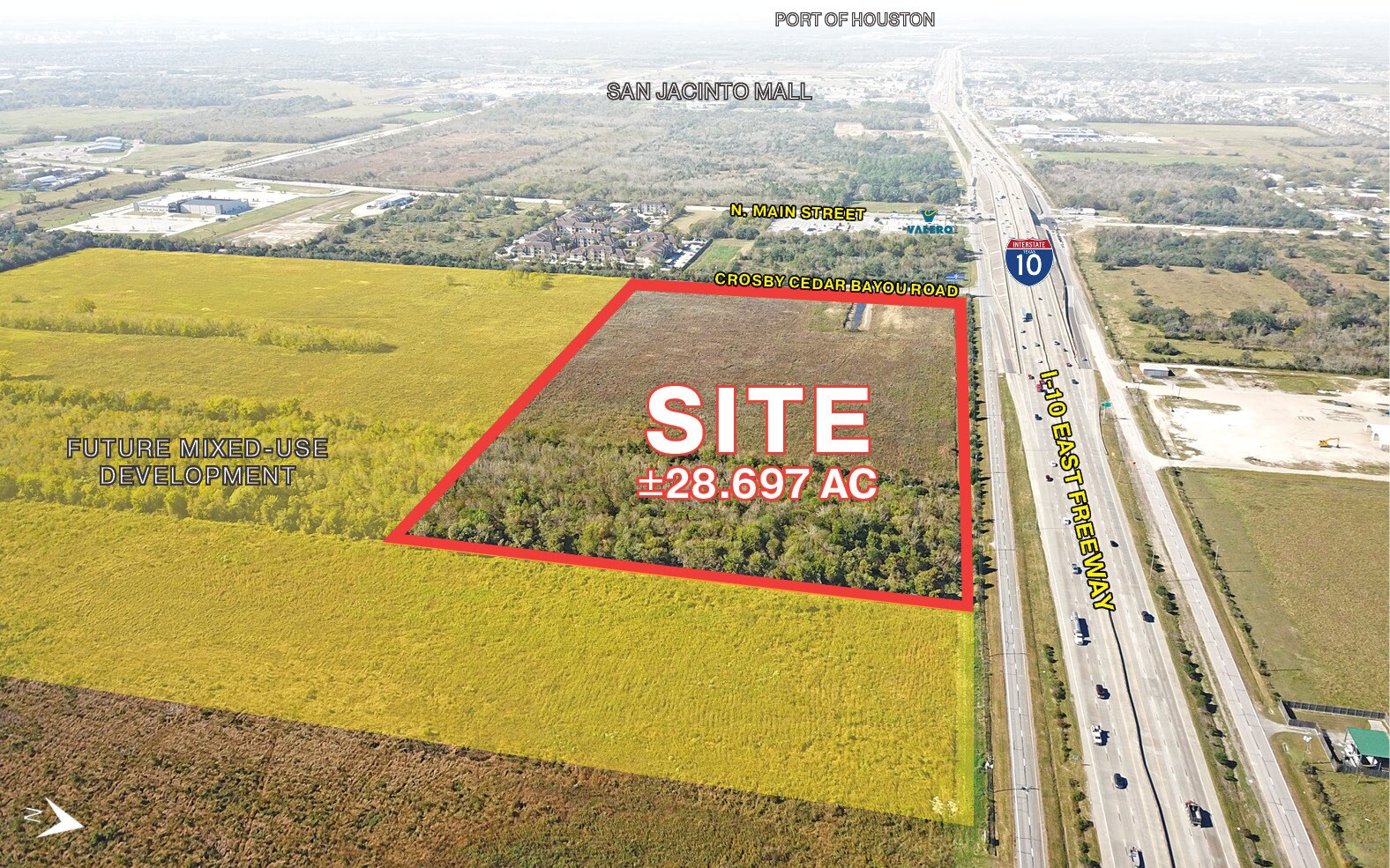 0 East Freeway, Baytown, TX for Sale