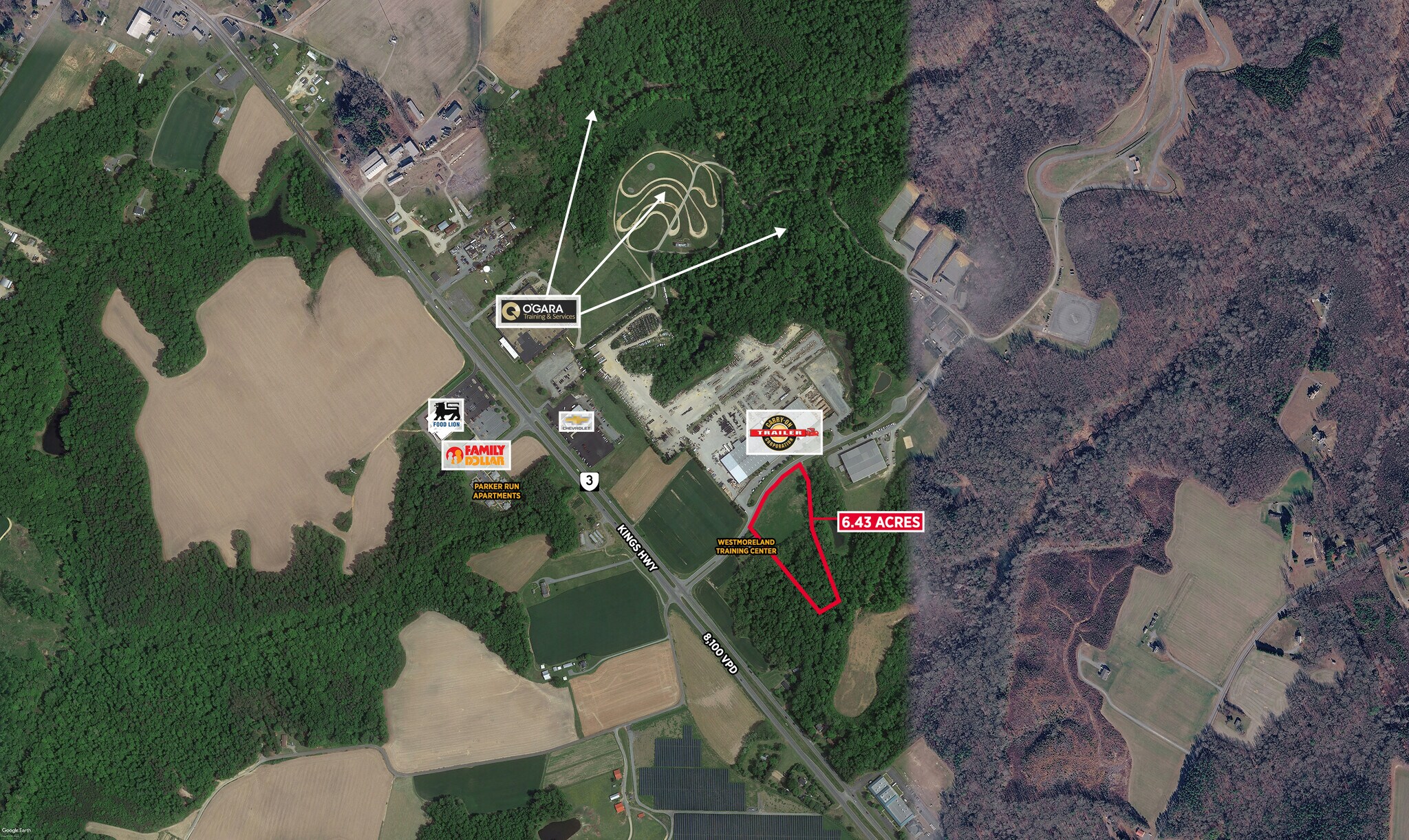 Industrial Park Dr, Montross, VA for Sale