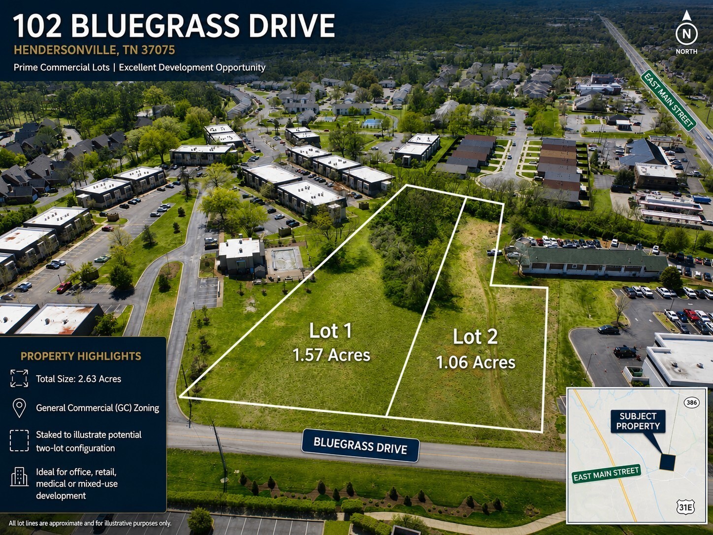 102 Bluegrass Dr, Hendersonville, TN for Sale