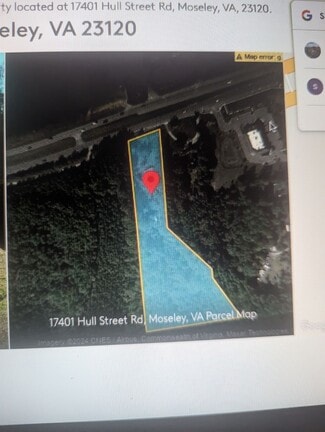 Moseley, VA Commercial Land - 17401 Hull Street Rd
