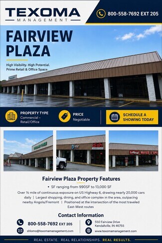 Kendallville, IN Retail - 310 W North St Kendallville, IN Retail - 310 W North St