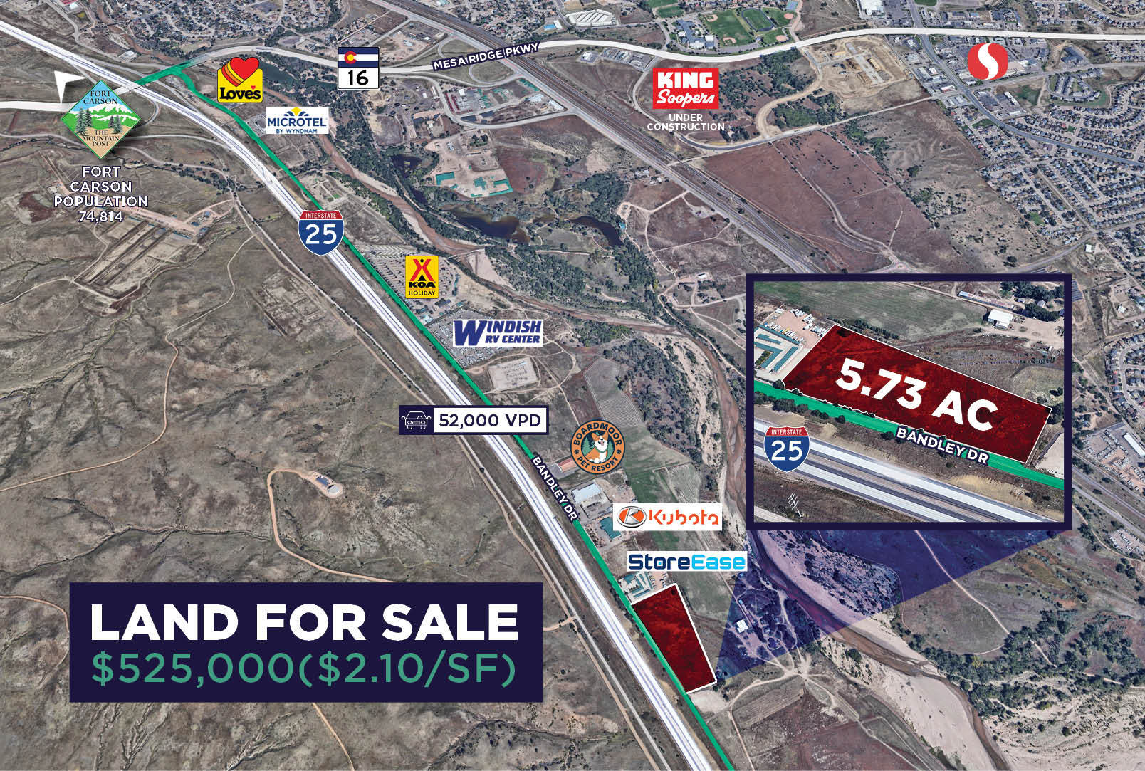 9539-9559 Bandley Dr, Fountain, CO for Sale