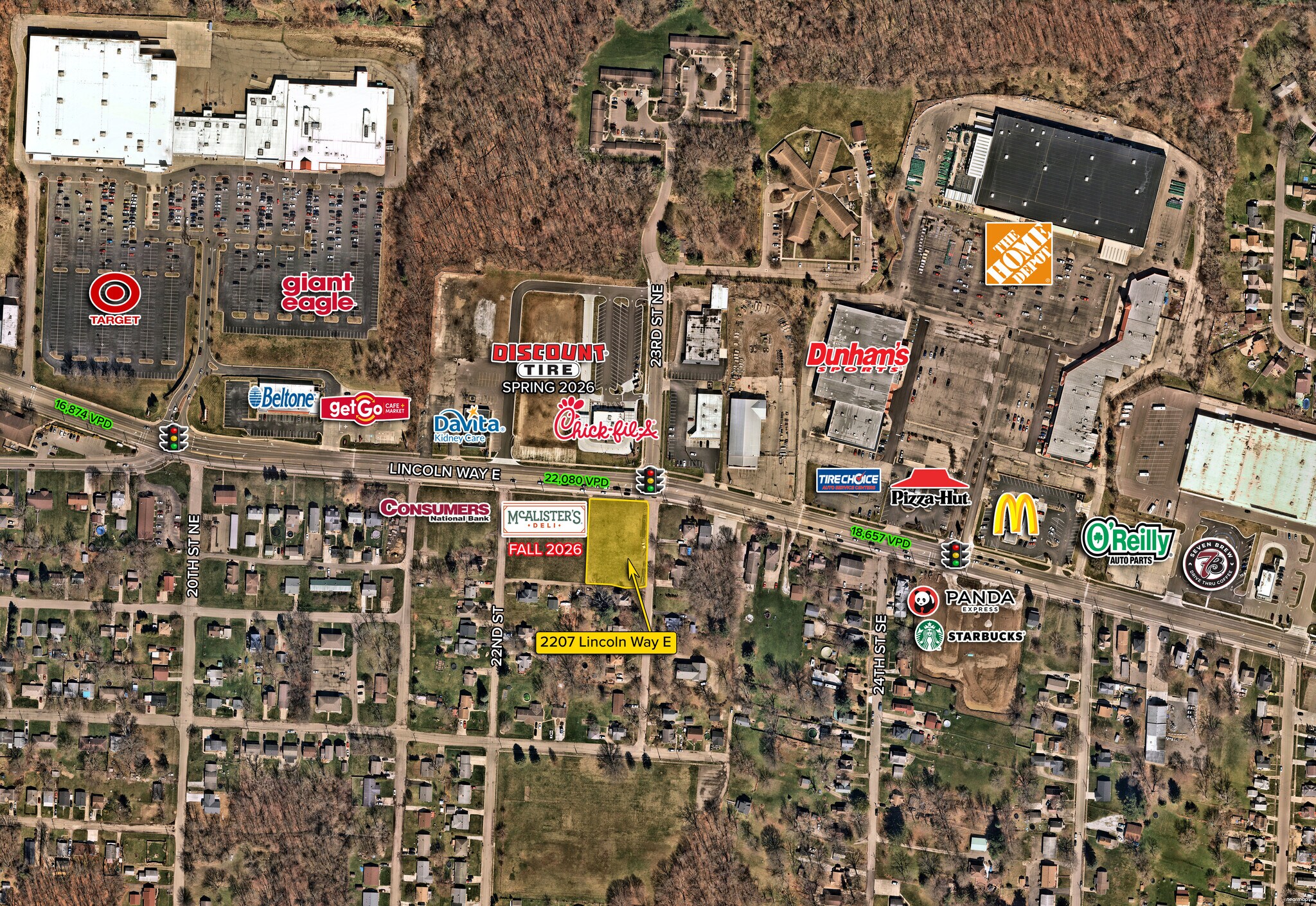 2225 Lincoln E way, Massillon, OH for Rent