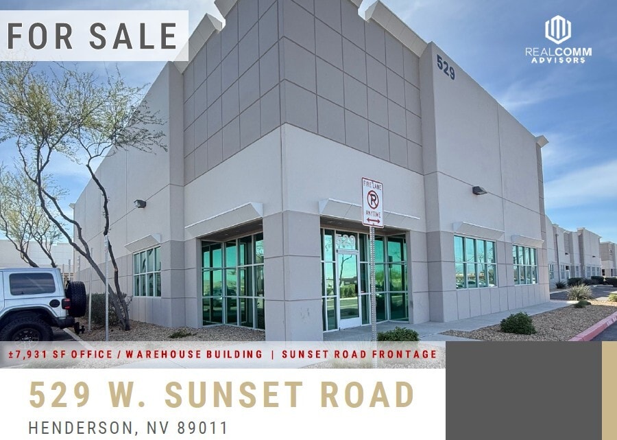529 W Sunset Rd, Henderson, NV for Sale