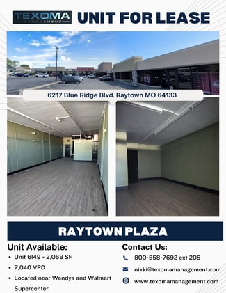 Raytown, MO Office/Retail, Retail - 6121-6247 Blue Ridge Blvd