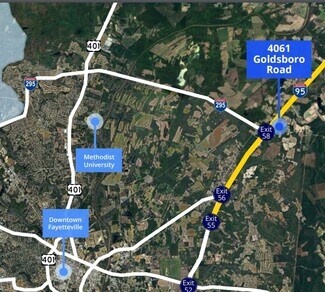 Wade, NC Commercial Land - 4061 Goldsboro Rd Wade, NC Commercial Land - 4061 Goldsboro Rd