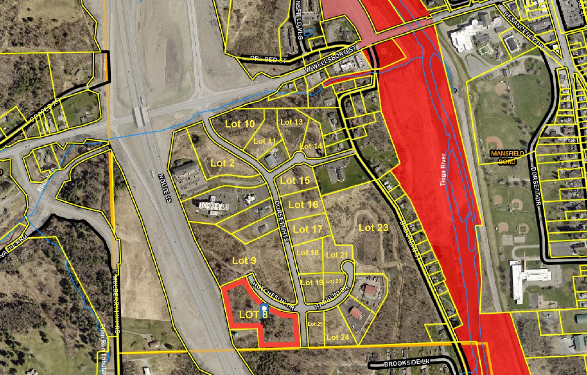 Lot 8 Hutcheson Dr, Mansfield, PA for Sale