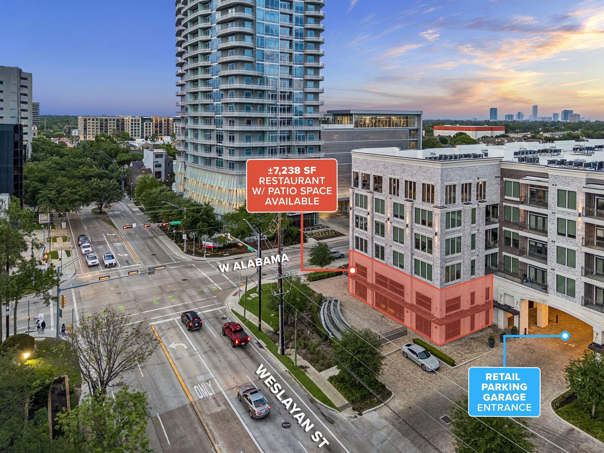 3015 Weslayan St, Houston, TX for Rent