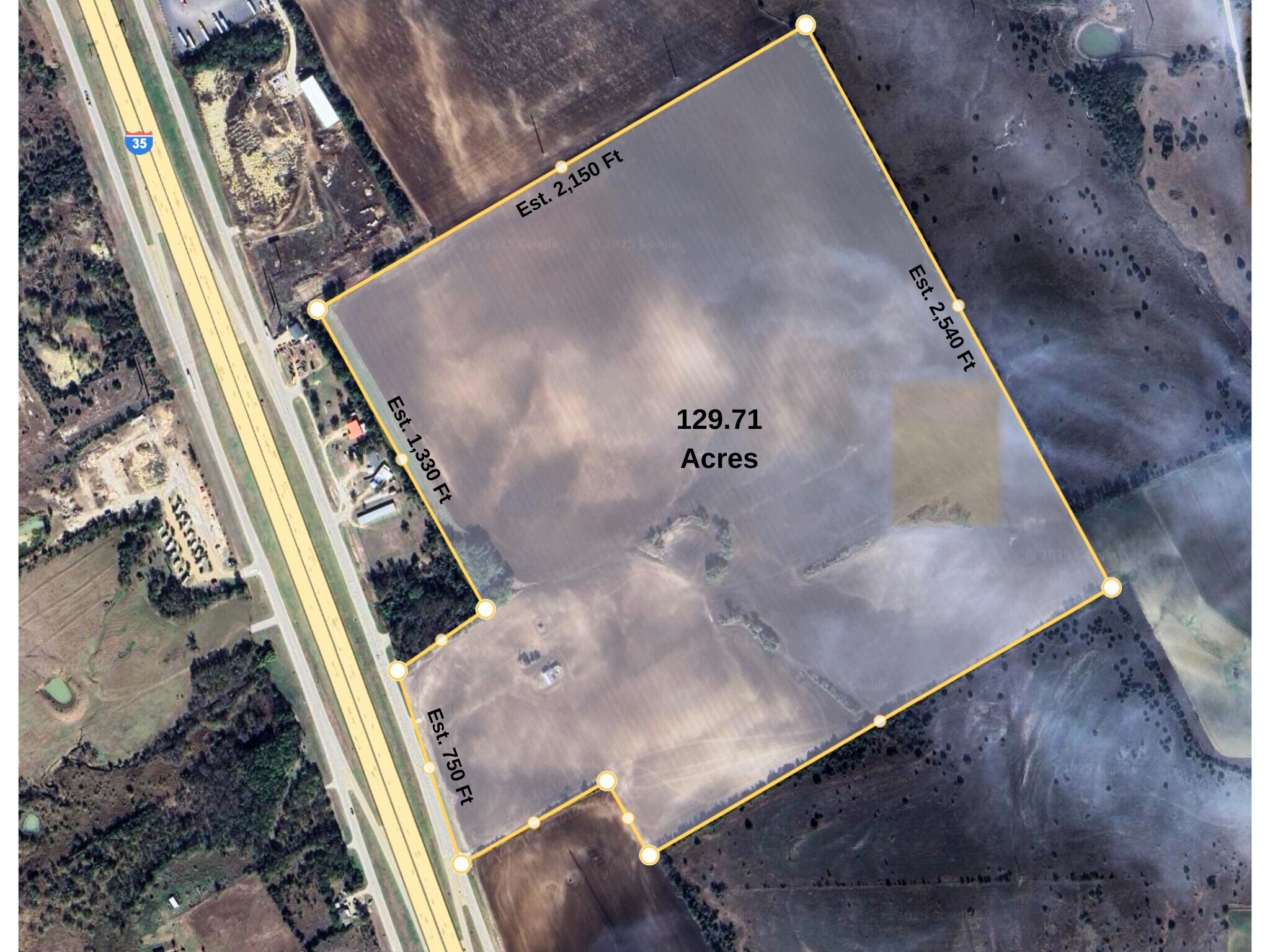 TBD I-35 Road, Abbott, TX for Sale