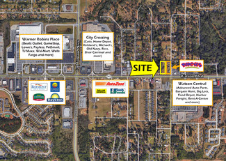 Warner Robins, GA Commercial Land - 2220 Watson Blvd