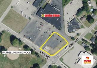 Farrell, PA Commercial Land - 809 Sharon New Castle rd Farrell, PA Commercial Land - 809 Sharon New Castle rd