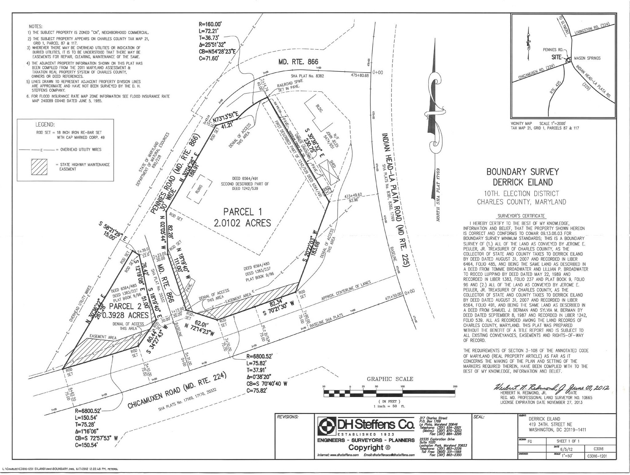 4985 Hawthorne Rd Indian Head, MD 20640 Land Property for Sale on
