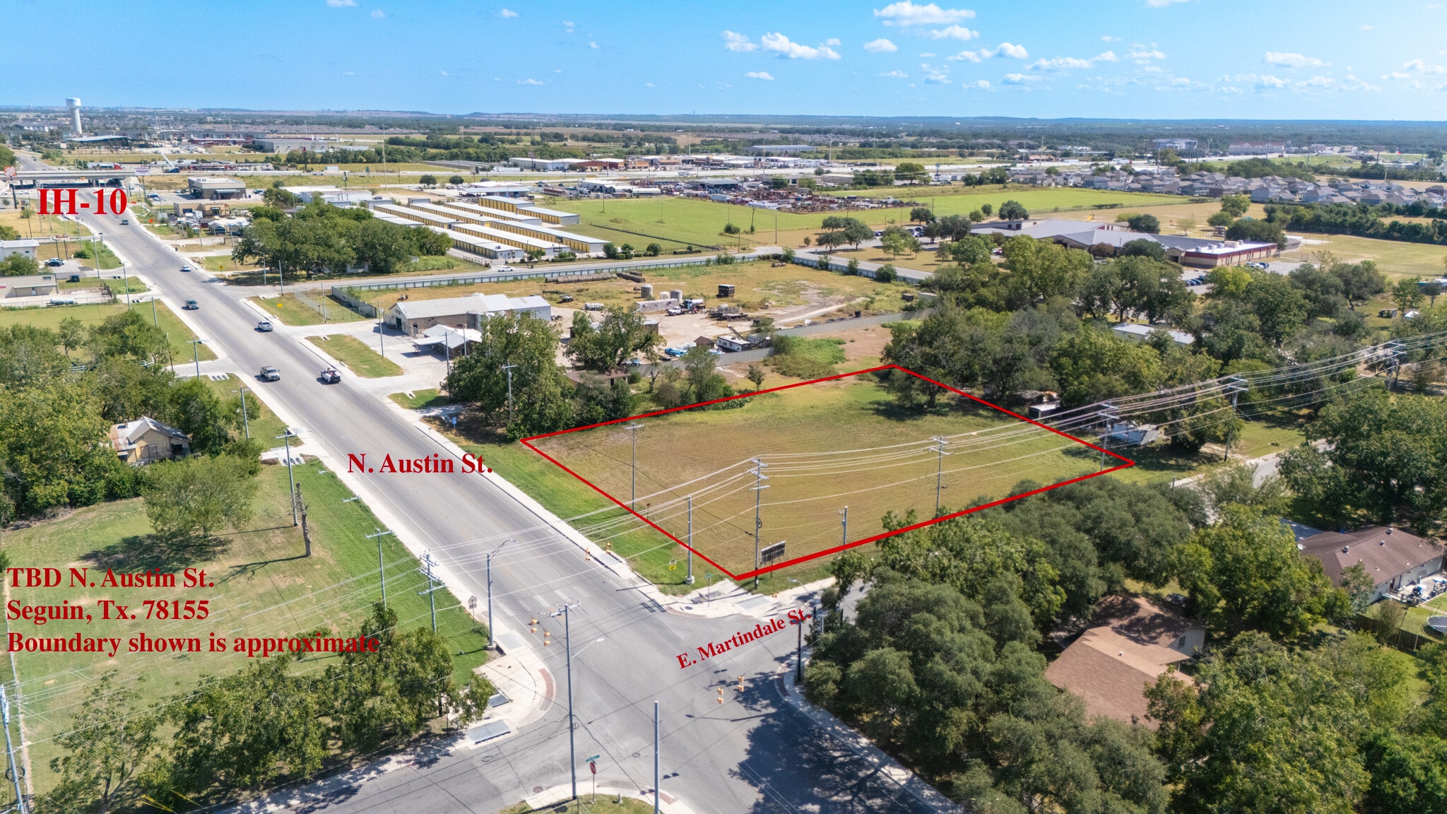 N Austin St & E Martindale St, Seguin, TX for Sale