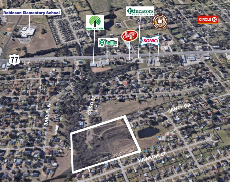 Kristi St Robinson, TX 76706 Land Property for Sale on