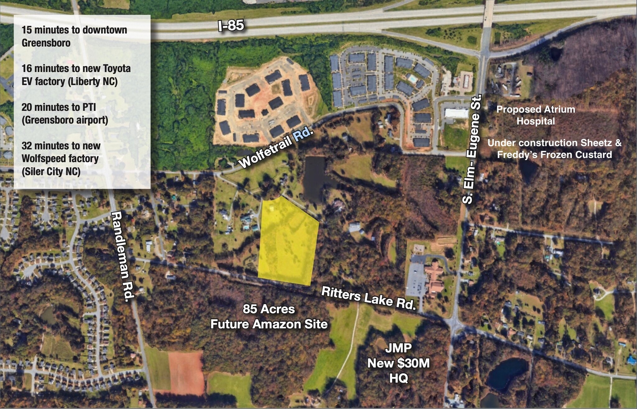 155 Wolfetrail Rd, Greensboro, NC for Sale