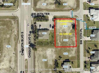 Cape Coral, FL Commercial Land - 3618 15th Pl