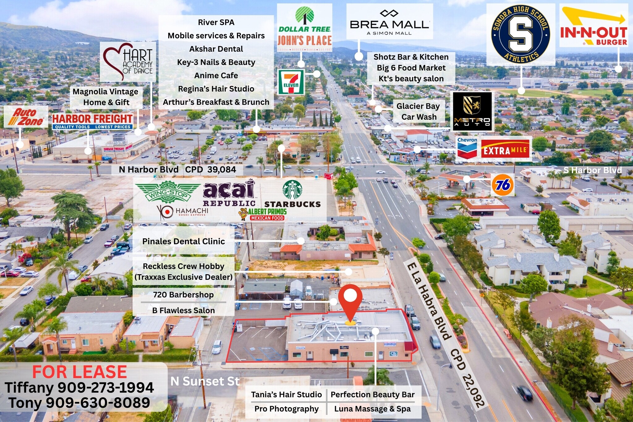 1001-1003 E La Habra Blvd, La Habra, CA for Rent