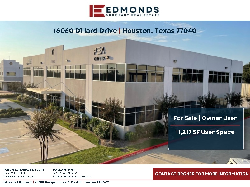 16060 Dillard Dr, Jersey Village, TX for Sale
