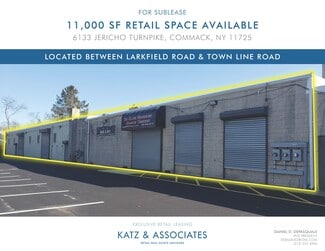 Commack, NY Retail - 6133 Jericho Tpke
