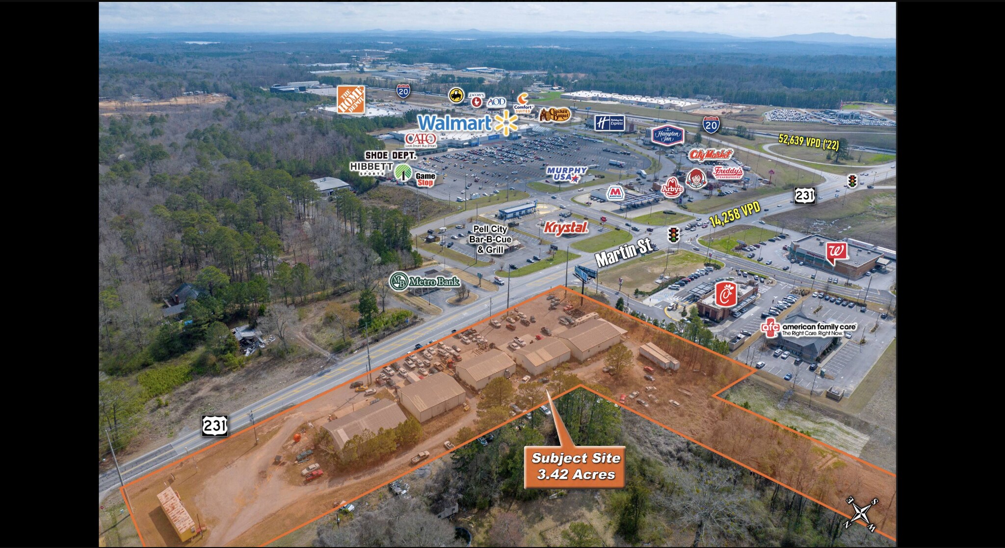 18525 US Highway 231, Pell City, AL for Rent