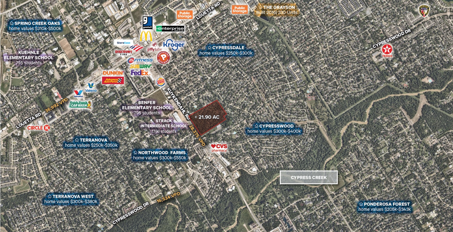 17826 Kuykendahl Rd, Spring, TX for Sale