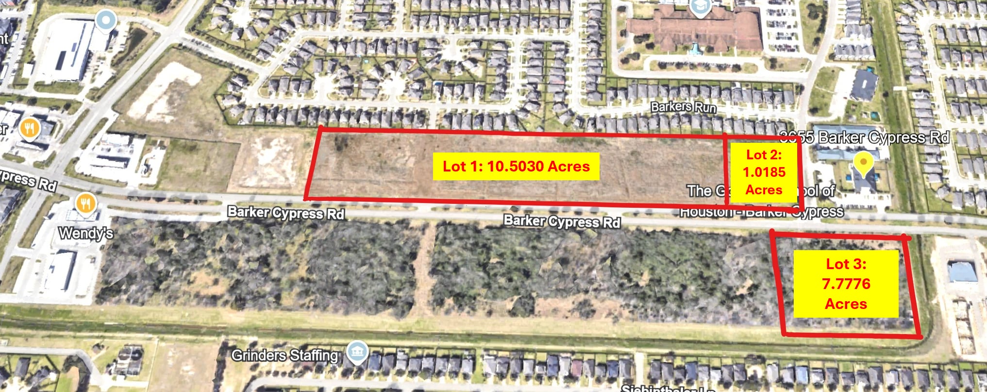 3450 Barker Cypress Rd, Houston, TX for Sale