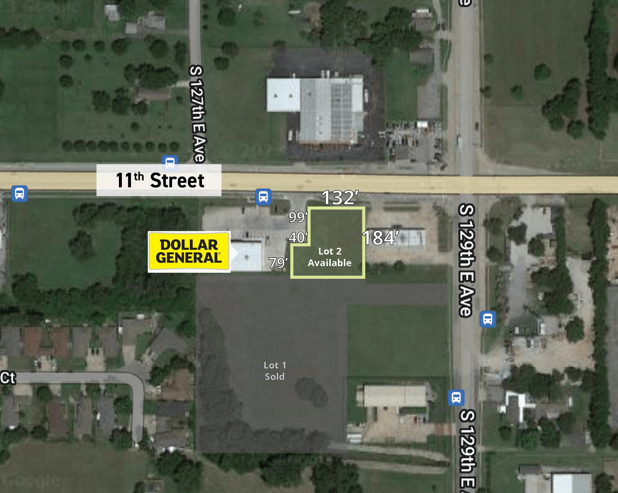 11th & 129th East, Tulsa, OK for Sale