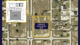 Cape Coral, FL Commercial Land - 1807 Santa Barbara Blvd